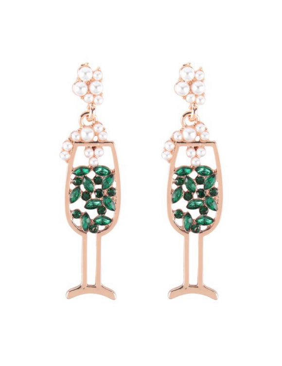 Emerald Everything Earrings