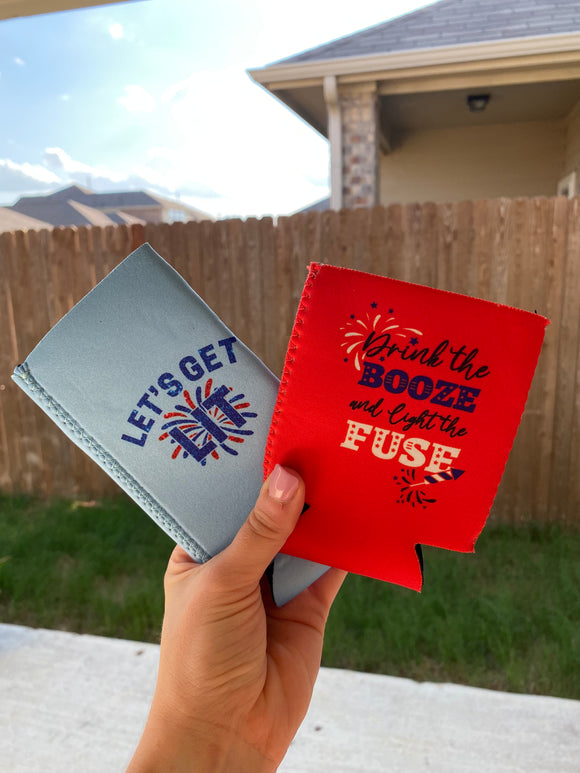 4th of July Koozies